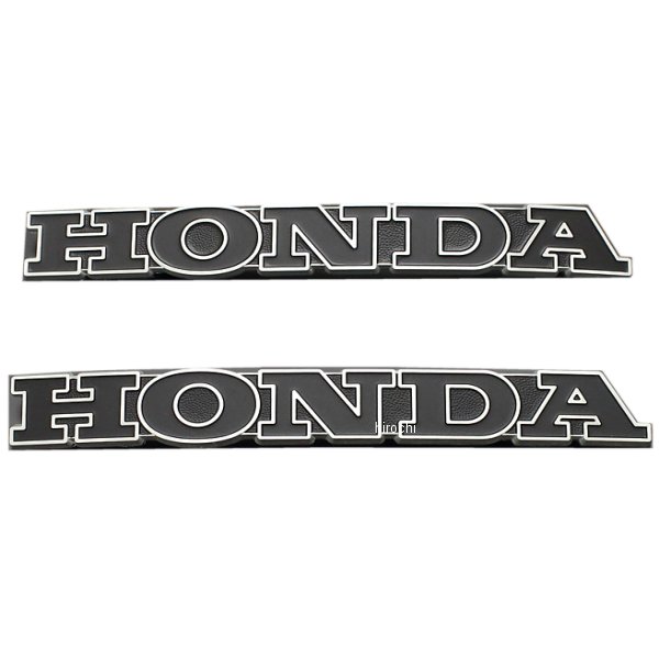 146-1111 ピーエムシー PMC フューエルタンクエンブレム 左右2枚セット K0 黒