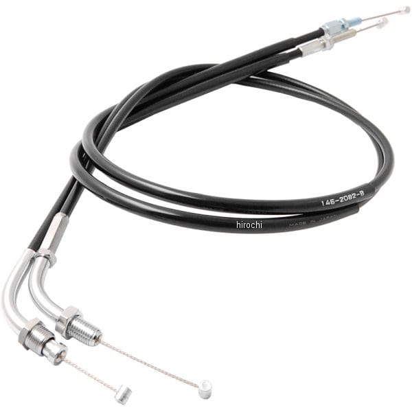 146-2082 ピーエムシー PMC スロットルワイヤー +50mm CB750K0-K4 黒