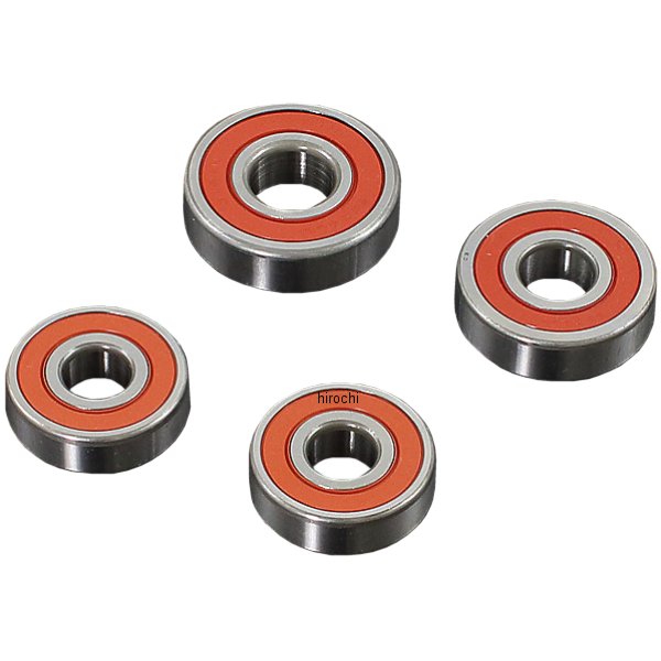 159-1001 ピーエムシー PMC LLUホイールベアリング フロント/リア 75年-80年 CB400F、CB400Tホーク 4個入り