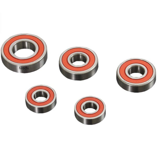 159-1020 ピーエムシー PMC LLUホイールベアリング F6穴&4穴ディスク 500SS マッハIII H1B 5個入り