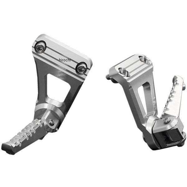 165-0012 74-0013 ピーエムシー PMC タンデムブラケット ステップバー付き 汎用 アルミ シルバー