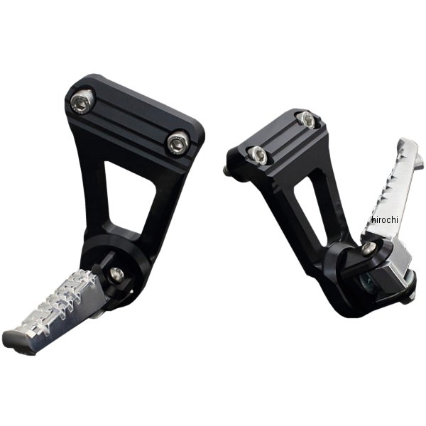 165-0014 74-0015 ピーエムシー PMC タンデムブラケット ステップバー付き 汎用 アルミ 黒