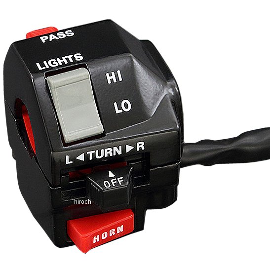 71-1109 ピーエムシー PMC OWタイプ 左側 ハンドルスイッチ 94年-03年 ZRX1200、ZRX1100、ZRX400