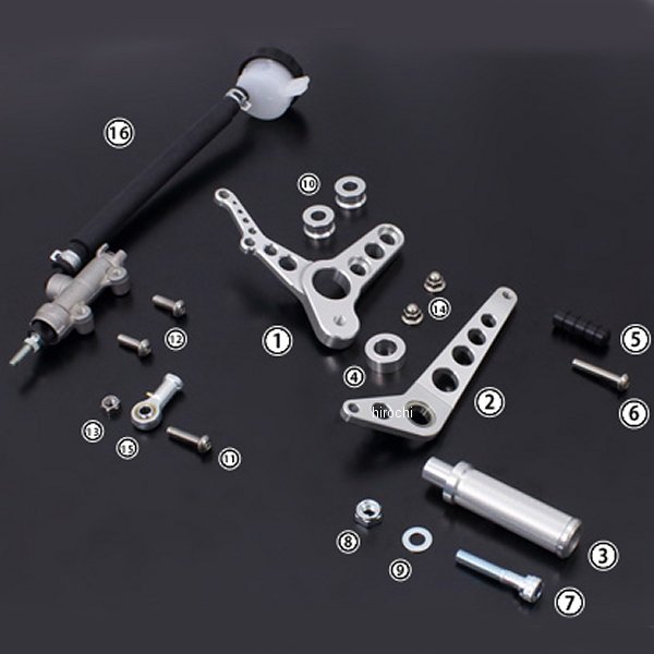 74-2024/5 ピーエムシー PMC ステップバー ビレットバックステップ T2用 ステップバー