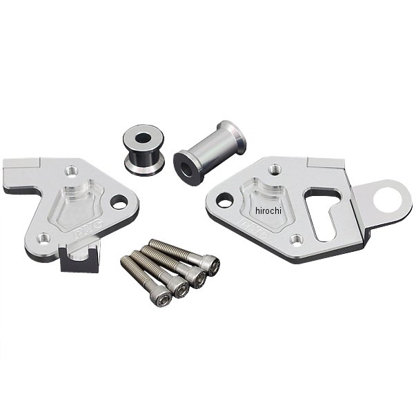 74-3122 ピーエムシー PMC エンジンリアマウントキット 77年-80年 Z1-R、Z1000、Z1000MK2 シルバー 2個入り