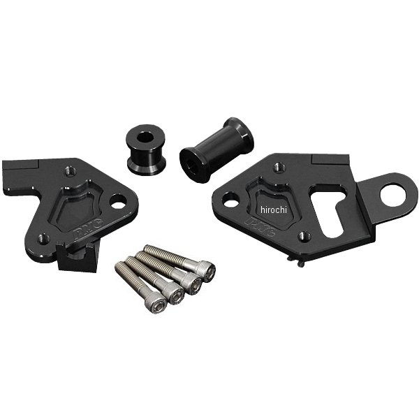 74-3124 ピーエムシー PMC エンジンリアマウントキット 77年-80年 Z1-R、Z1000、Z1000MK2 黒 2個入り