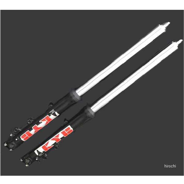 74-684 ピーエムシー PMC KYB38φ フロントフォーク&トリプルクランプASSY T-2 72年-75年 Z1、Z2 黒/黒