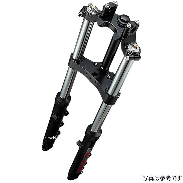 74-686 ピーエムシー PMC KYB36KZ フロントフォーク＆トリプルクランプASSY 79年-80 Z1000MK2、Z750FX 黒36KZ/黒T2