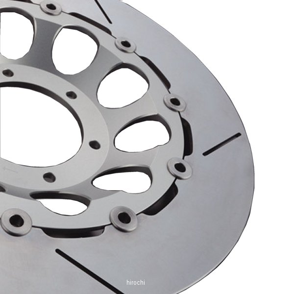 75-0141 ピーエムシー PMC ディスクローター 320φ 6穴 ホールタイプ 左側 Z1 シルバー