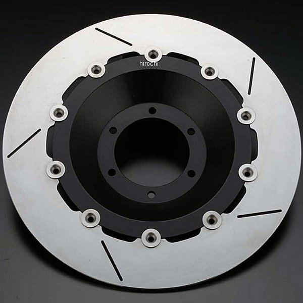 75-0245 ピーエムシー PMC 320φディスクローター 左側 81年-85年 Z1000J、Z1000R STD ソリッド 黒