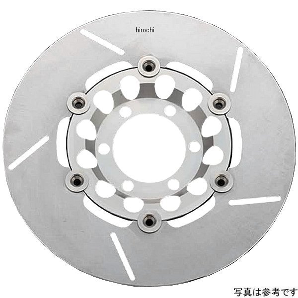 75-0271 ピーエムシー PMC 250φフローティングディスクローター 81年-85年 Z1000J、Z1000R ソード SWORD 6H 黒