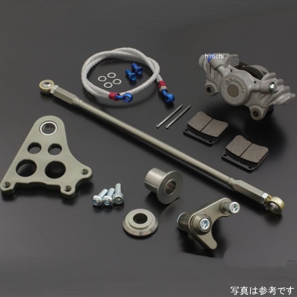 75-220 ピーエムシー PMC リア フローティング ブレーキキャリパーキット CP2696 STDローター 72年-78年 Z1、Z2、Z1000