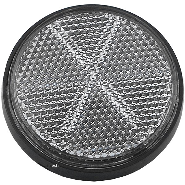 81-1193 ピーエムシー PMC サイドリフレクター 72年-75年 Z1、Z2 クリア/黒リム 1個入り