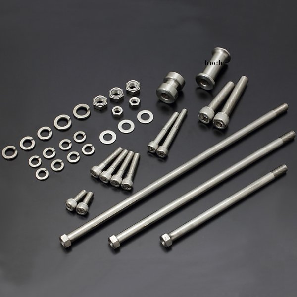 81-2015 ピーエムシー PMC エンジンマウント ボルトセット 72年-80年 Z1000、Z900、Z750 ステンレス