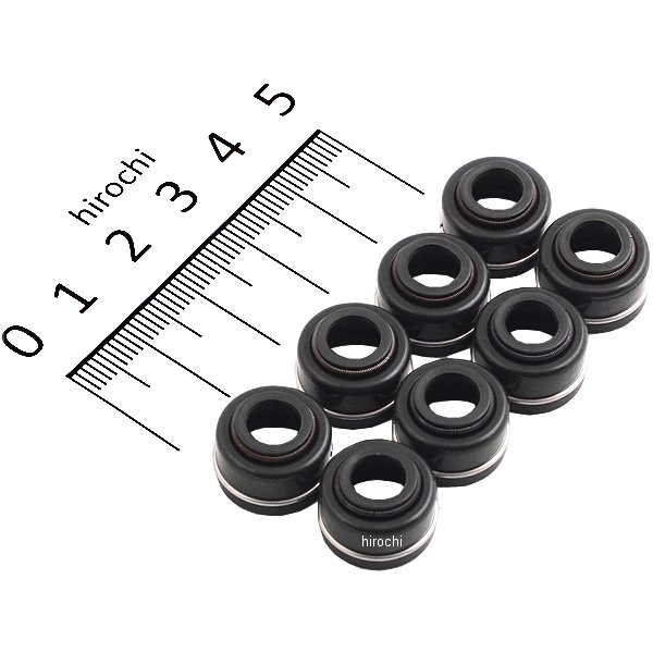 81-2140 ピーエムシー PMC バルブステムシール 72年-85年 Z1100、Z1000、Z900、Z750 8個入り