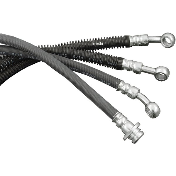 81-3071 ピーエムシー PMC フロント アッパーブレーキホース 72年-80年 Z1000、Z900、Z750 STDサイズ