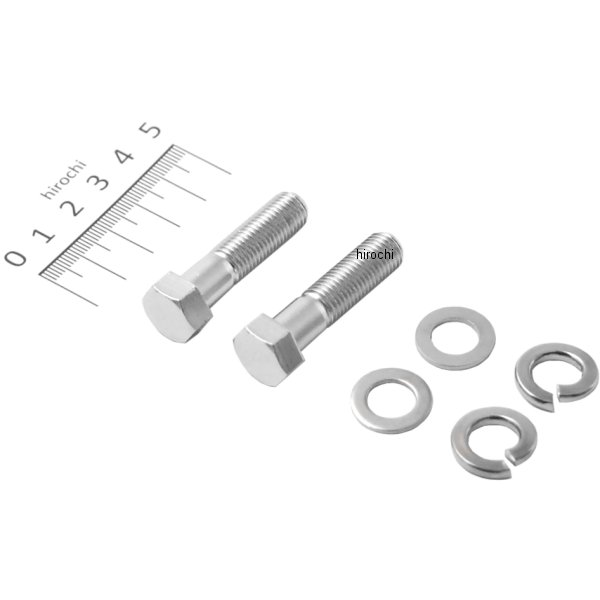 81-3282 ピーエムシー PMC キャリパーマウントボルト Z1、Z2 クローム 2個入り