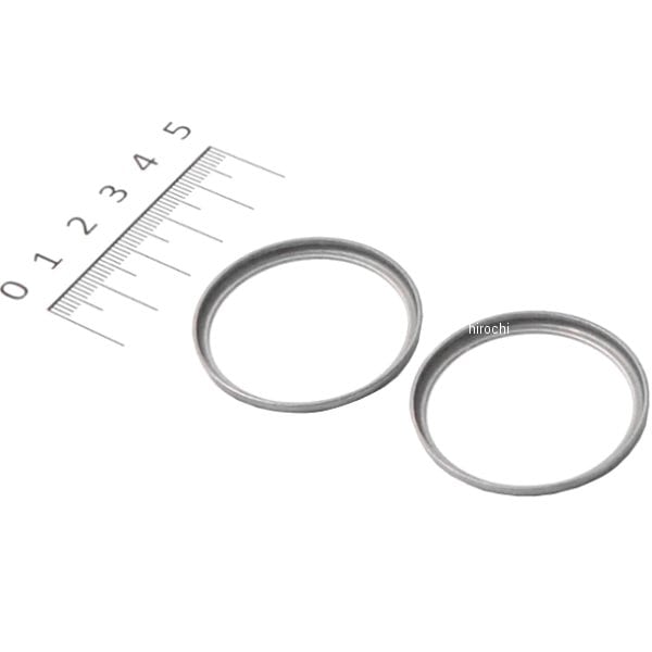 81-5321 ピーエムシー PMC フォークカバーアッパーガイドリングセット Z、KZ ステンレス 2個入り