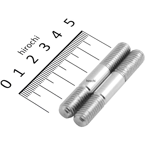 81-5385 ピーエムシー PMC フロントアクスルスタッドボルト 72年-75年 Z1、Z2 2個入り