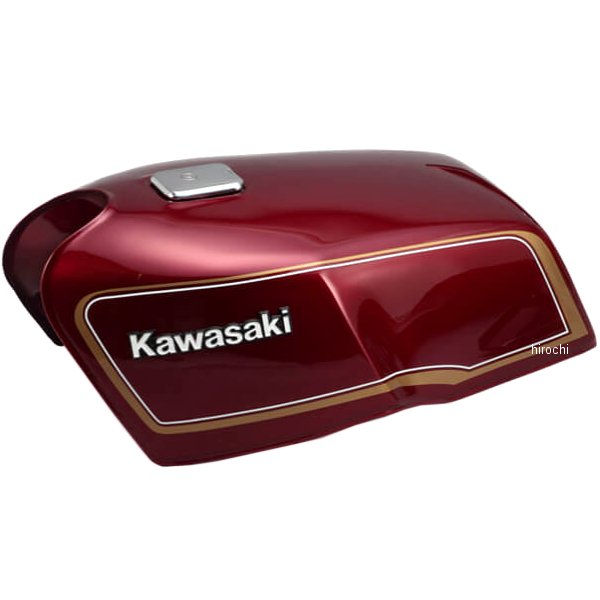 82-36071 ピーエムシー PMC ペイント済み フューエルタンク Z1000MK2、Z750FX ルミナスダークレッド