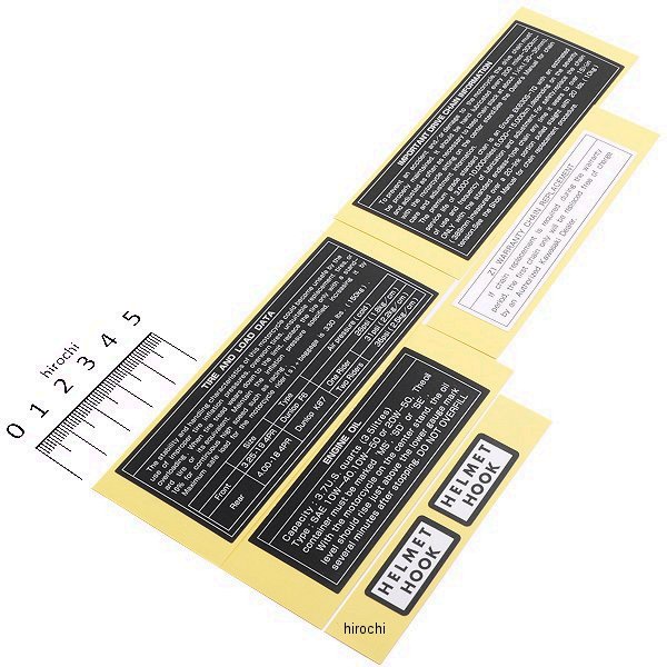 47-2009 ピーエムシー PMC コーションラベルセット Z1 英