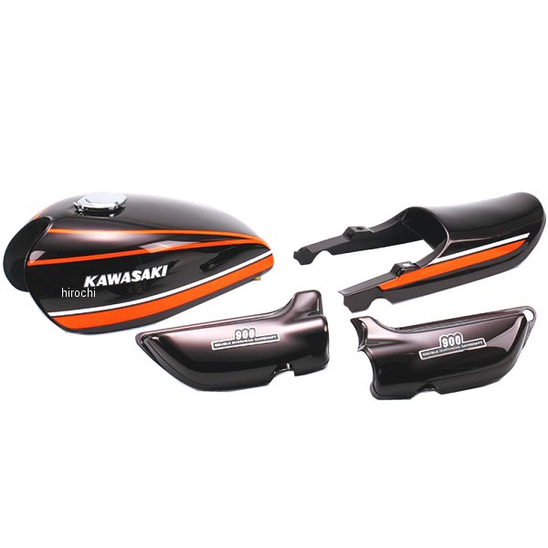 82-36040-2 ピーエムシー PMC ペイント済み外装セット 72年-75年 Z1、Z2 Z1A オレンジタイガー 16L