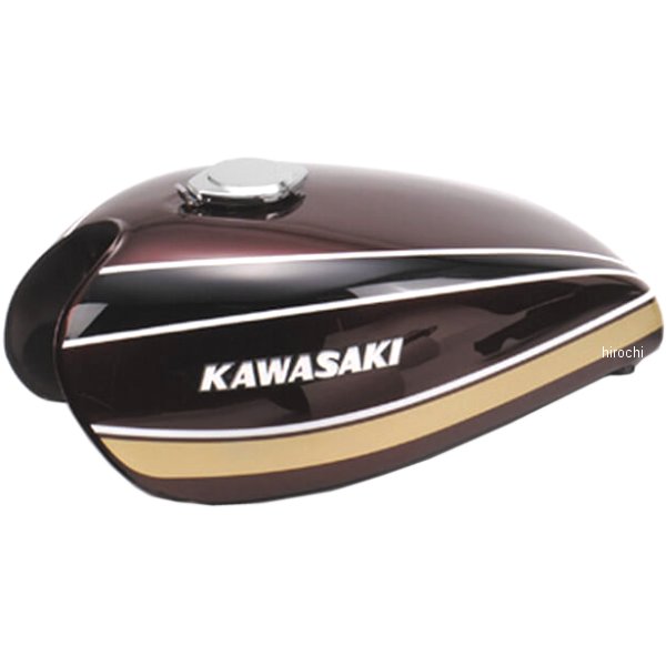 82-36061-2 ピーエムシー PMC ペイント済み フューエルタンク 72年-75年 Z1、Z2 Z1B玉虫マルーン 16L