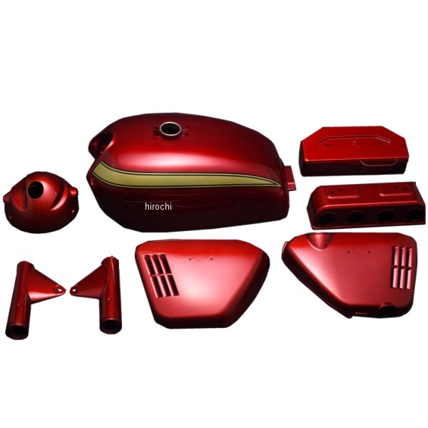 146-1150 ピーエムシー PMC ペイント済み 外装セット フルセット CB750K キャンディレッド