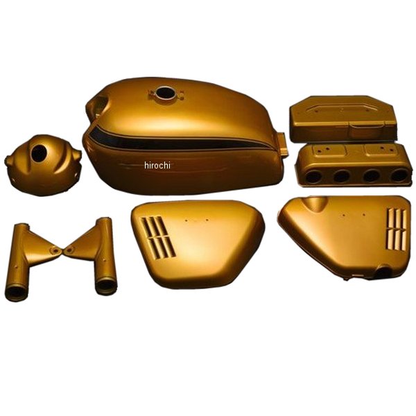 146-1170 ピーエムシー PMC ペイント済み 外装セット フルセット CB750K キャンディゴールド