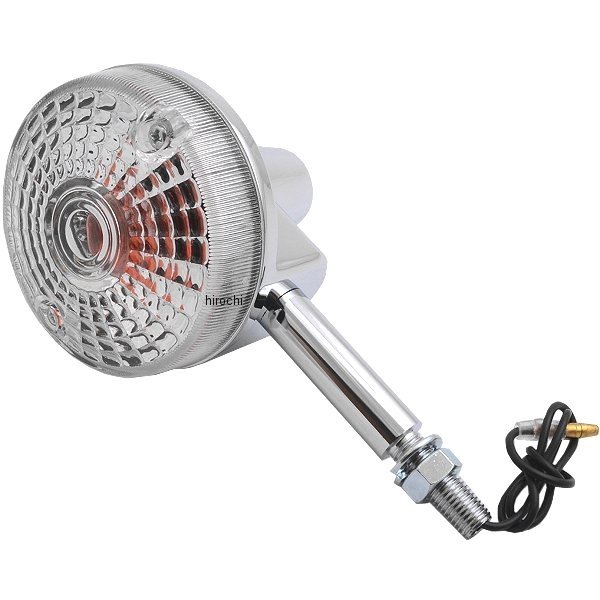 196-4112/1 ピーエムシー PMC ウインカー ショートステー付き GS400 クリア 1個売り