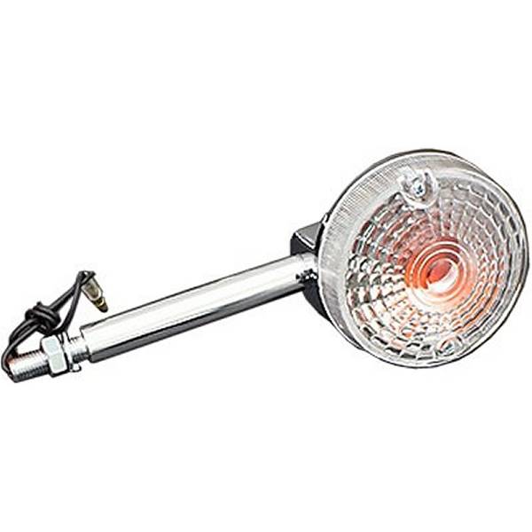 196-4122/1 ピーエムシー PMC ウインカー ロングステー付き GS400 クリア 1個売り