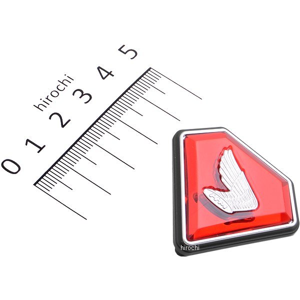 146-1121 ピーエムシー PMC サイドカバーエンブレム CB750K1 赤 右側