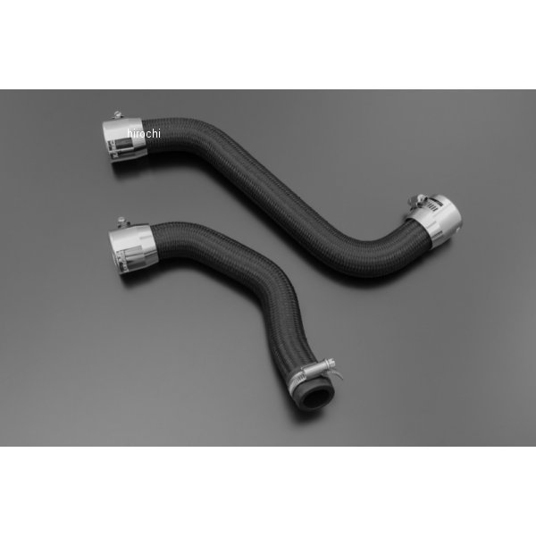 189-2613B ピーエムシー PMC ARCHI ブラックメッシュラジエターチューブセット 18年-20年 Z900RS クローム