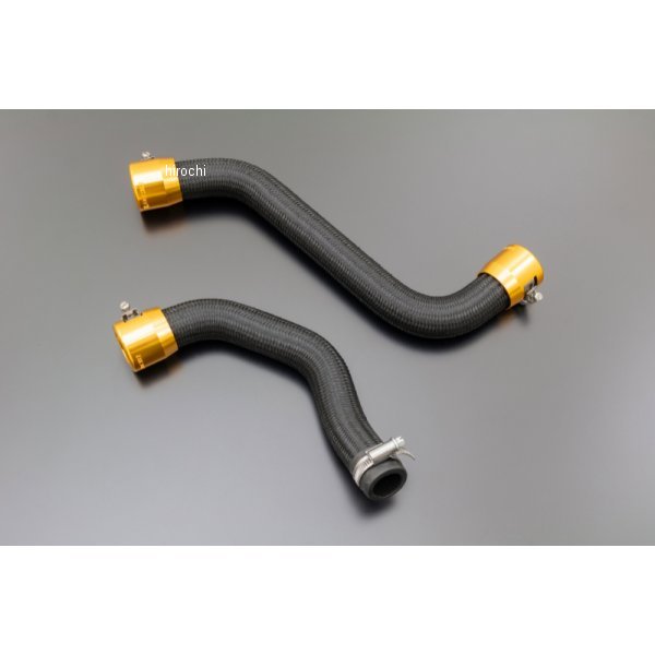 189-2615B ピーエムシー PMC ARCHI ブラックメッシュラジエターチューブセット 18年-20年 Z900RS ゴールド