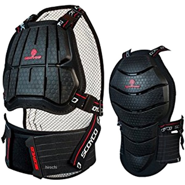 AM04-BK スコイコ SCOYCO ACHILLES ボディーアーマー 黒 フリーサイズ