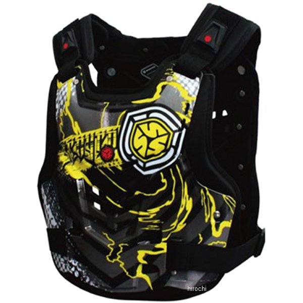 AM06-YE-XL スコイコ SCOYCO FORWARED モトクロスボディプロテクター 黄 XLサイズ
