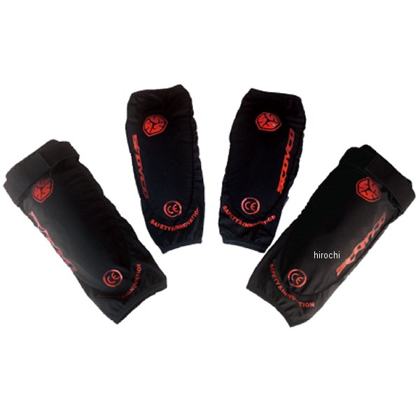 K18H18-BK-L スコイコ SCOYCO K18H18 Ranger ニー＆エルボープロテクターセット 黒 フリーサイズ