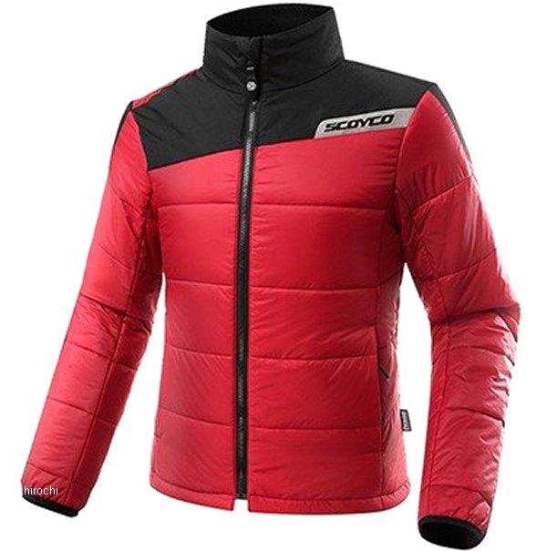 JK55-RD-XL スコイコ SCOYCO カジュアルオータムジャケット 赤 XLサイズ