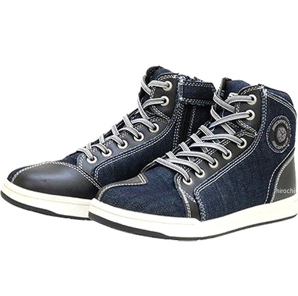 MT016-2-DE-BL-38 スコイコ SCOYCO カジュアルライディングシューズ デニム/青 38サイズ(24.5cm)