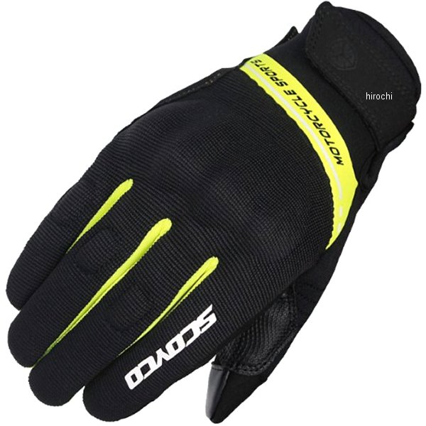 MC75-YE-L スコイコ SCOYCO ソフトPRTグローブ 黄 XLサイズ