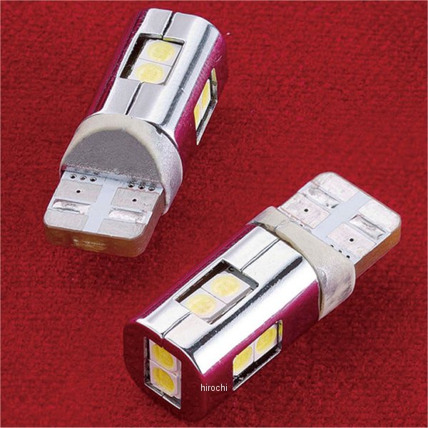 ML02-T10-65B ヴァレンティ VALENTI LEDバルブMX T10ホワイト ハイルーメン 10LED 6500K