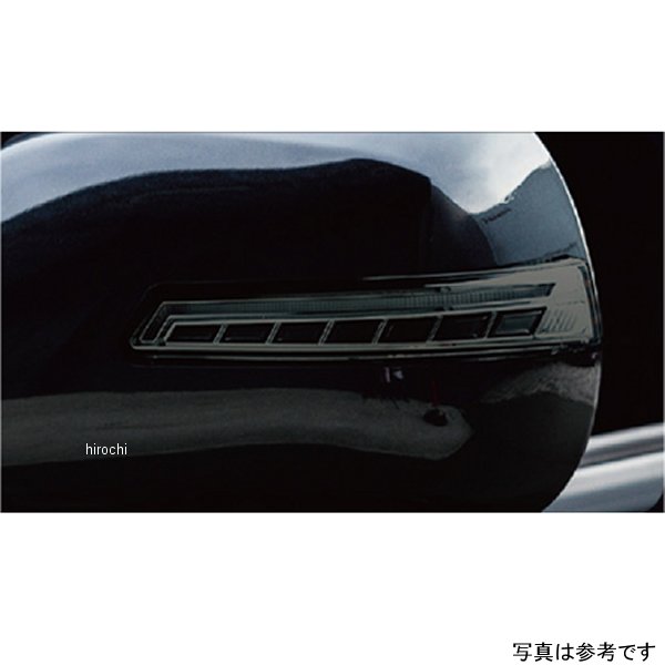 DMW-200SW-999-3 ヴァレンティ VALENTI LEDシーケンシャルドアミラーウインカー OEA トヨタ ハイエース スモーク/クロームメッキ