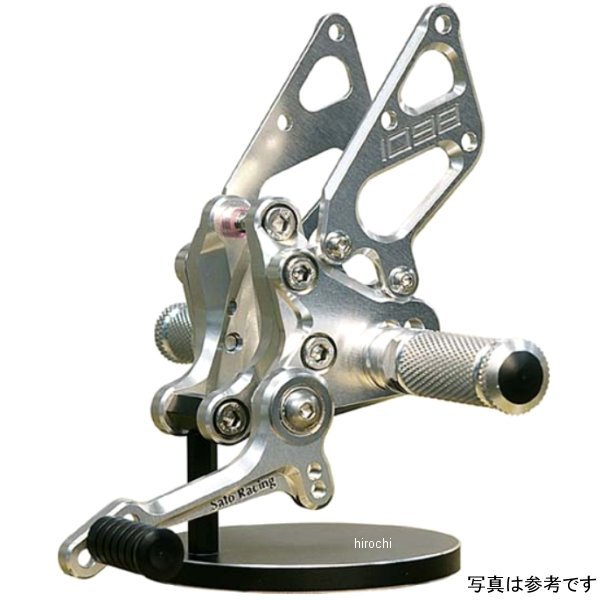 002-D007SVD ベビーフェイス BabyFace バックステップキット Type1 ドゥカティ 1098、1198 シルバー