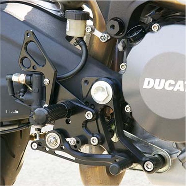 002-D014BKA ベビーフェイス BabyFace バックステップキット 08年-14年 ドゥカティ モンスター696 黒
