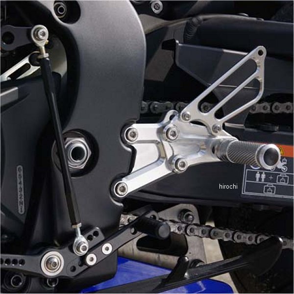 002-H015SV ベビーフェイス BabyFace バックステップキット 09年-15年 CBR1000RR シルバー