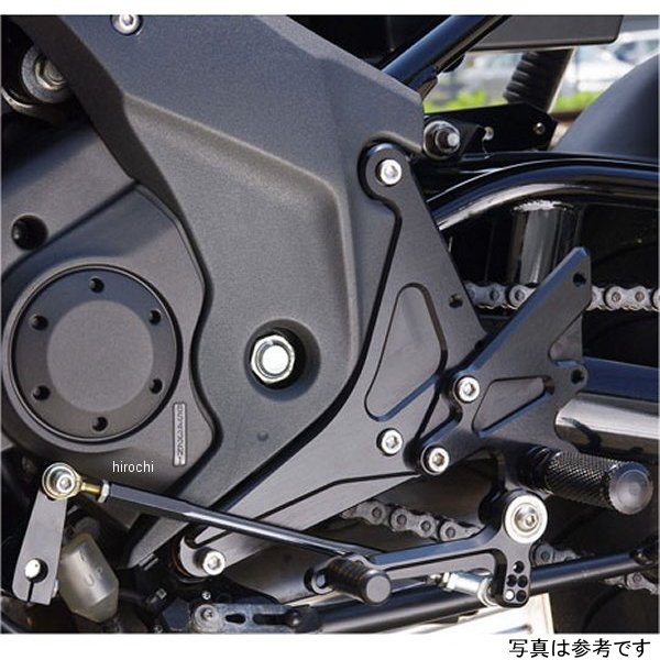 002-K016SV ベビーフェイス BabyFace バックステップキット 09年-11年 Ninja650R シルバー