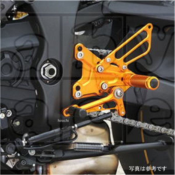 002-K017BK ベビーフェイス BabyFace バックステップキット 11年-15年 ZX-10R 黒
