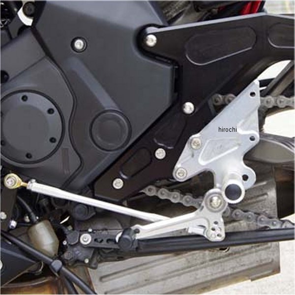 002-K022SV ベビーフェイス BabyFace バックステップキット 12年-13年 Ninja650 シルバー