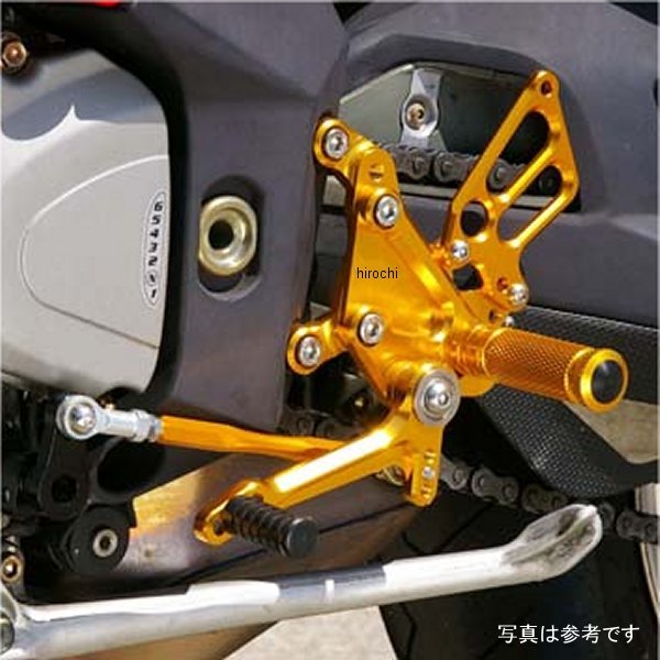 002-M005SV ベビーフェイス BabyFace バックステップキット 01年-12年 MVアグスタ ブルターレ シルバー