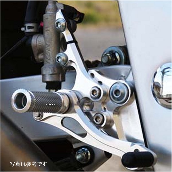 002-S007BKB ベビーフェイス BabyFace バックステップキット 95年-06年 GSF、バンディット1200 黒